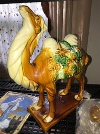 LARGE CAMEL FIGURINE