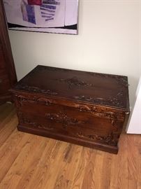 WOODEN CHEST
