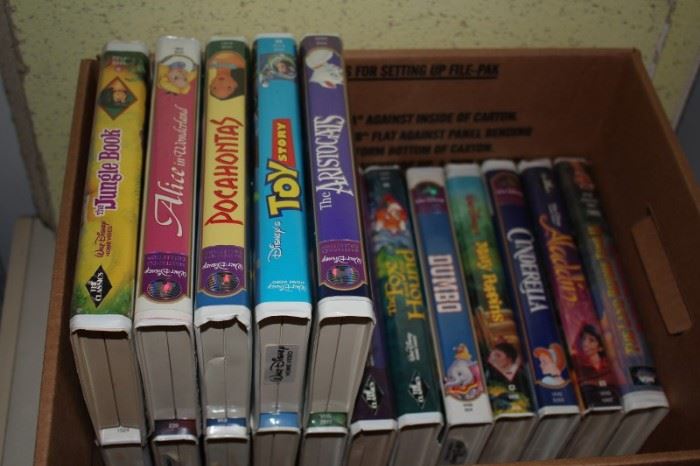Kid's VHS Tapes