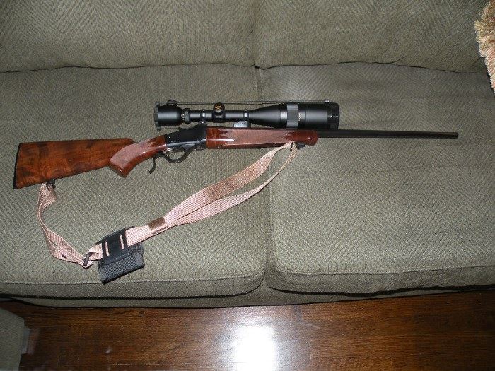 Browning/Winchester Model 1885 Hi-Wall 223 Rem. with Simmons3.8-12X44 scope