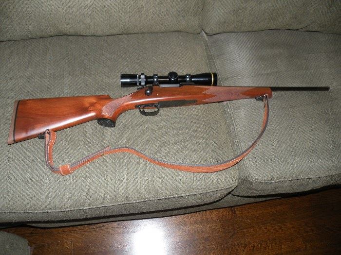 Remington Model Seven 243 Win. with Leopold Vari-X 2.5X8 scope