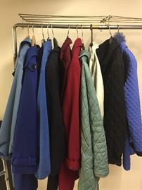 Women's winter coats, excellent condition from names brands like Calvin Klien! 