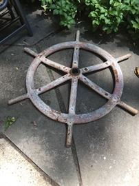 Another View of the "Ships Wheel"