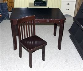 Child's Desk and Chair