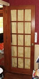Interior Wood French Door