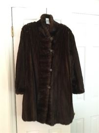 Mink coat from Leonard’s Furs