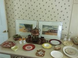 Antique Universal Copper Coffee urn set