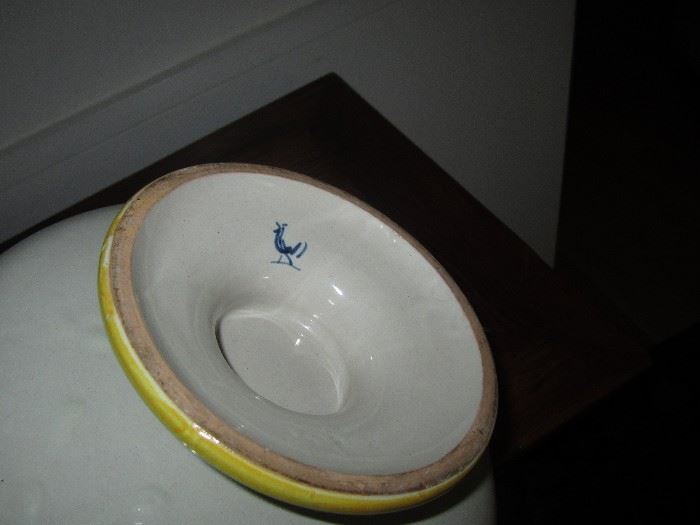 Antique Italian Pottery Bowl