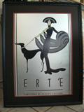 Signed Erte print.
