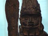 African Brass Warrior - detail