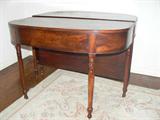 Ant. Federal Sgl. Drop Leaf Tables with leaves down