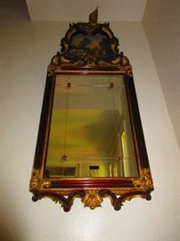 French Trumeau mirror