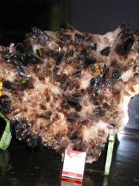 Smoky quartz mineral specimen