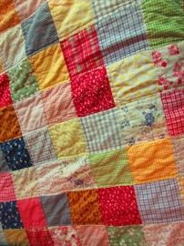Vintage patchwork quilt
