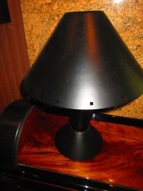 One of a Pair of Vintage Ron Rezek Memphis-style table lamps