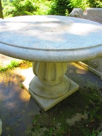 Cast Concrete Table