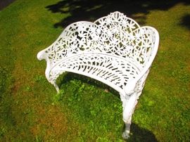 Vintage Iron Settee