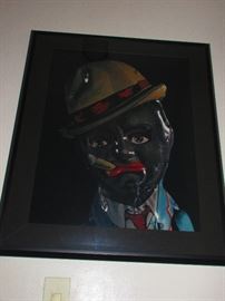 “Untitled” from the Blackface Series by David Levinthal, 1996