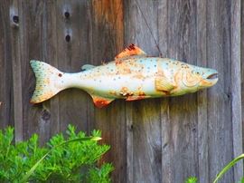 Iron Fish wall decoration