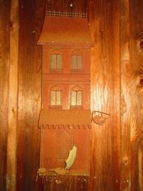 Iron Sculpture of French Art Studio