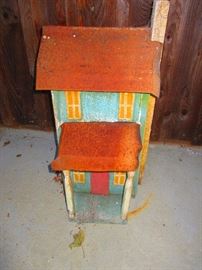 Large Folk Art Sculpture of a Home