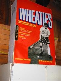 Large Wheaties Store Display