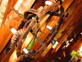 Antique Iron Light Fixture