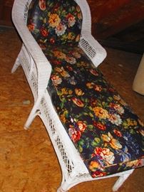 Wicker Chaise