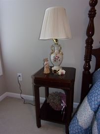 Cherry dresser with beveled edge mirror and matching full headboard!