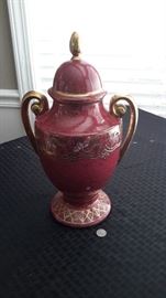 Pretty ceramic urn.