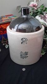 2 gallon Western Stoneware jug.