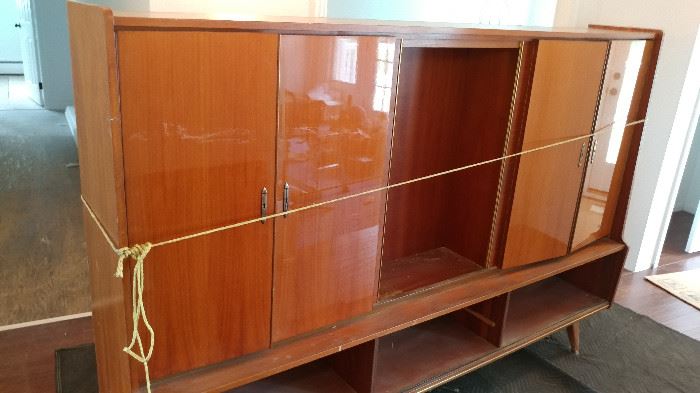 Fabulous Danish Bar-Book cabinet from Germany