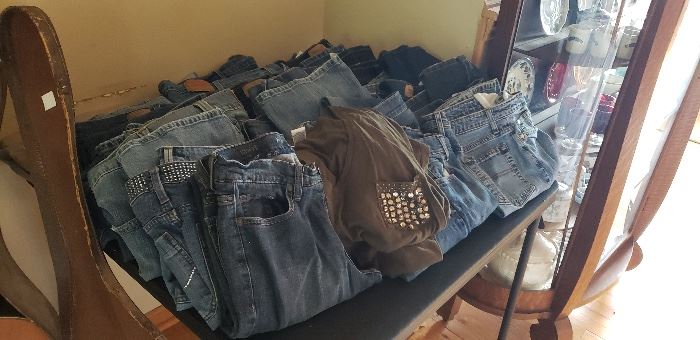 Lots of Designer Jeans