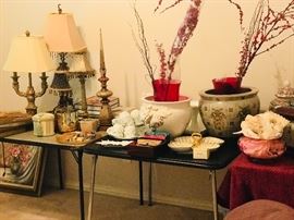 Vases, Lamps, 