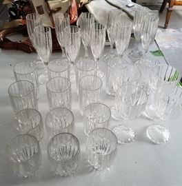 Set of Mikasa Park Lane glasses