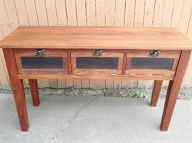 STORAGE SOFA TABLE