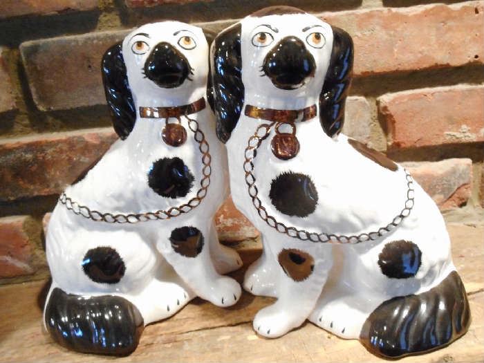 MORE STAFFORDSHIRE DOGS - NEW