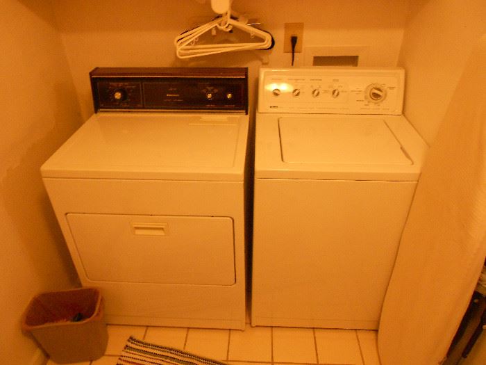 Electric Washer and Dryer 