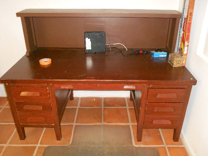 All Wood Desk 