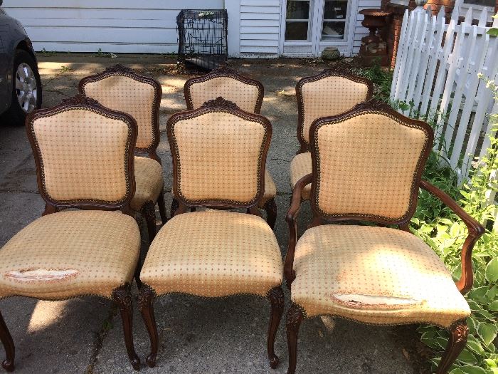 French vintage chairs