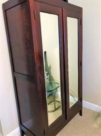 1920's Mirrored Armoire