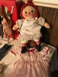 authentic Raggedy Ann doll