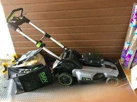 BATTERY RUN LAWN MOTOR