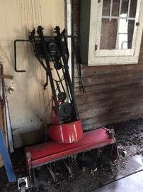 Wheel Horse snow blower attachment/implement