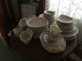 Flamingo Reed Pattern