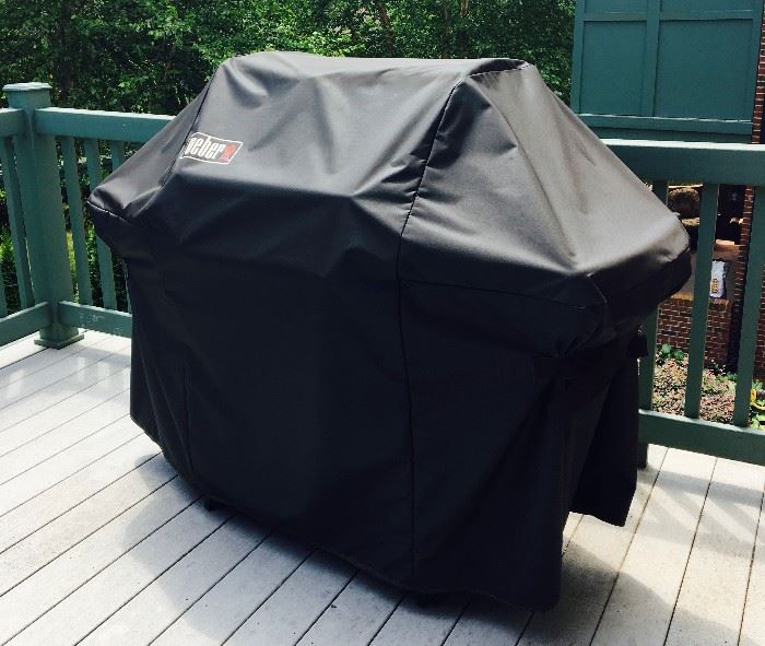 Weber Gas Grill, one yr new, with cover, extremely clean! (cannot be converted to propane)