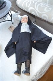 Vintage Nun doll