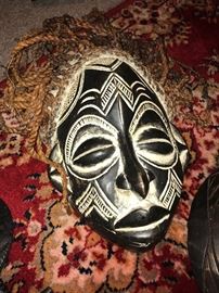 Collectible Wood Masks Native