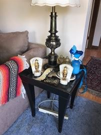Side table lamps and other collectibls