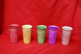 1950's Aluminum Cups